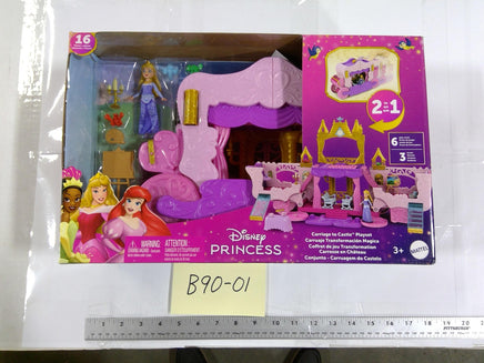 Disney Princess Carriage To Castle 2in1 Mini Doll Playset New In Box Mattel Toy