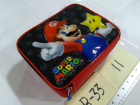 Super Mario Kids Lunch Box 10" Insulated BPA Free Multicolor School Bag