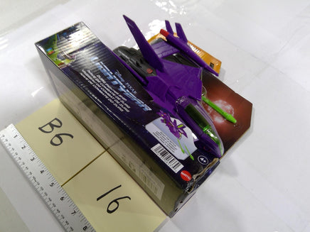 Disney Pixar Lightyear Zurg Fighter Ship Playset Mattel Hyperspeed Purple 4+New