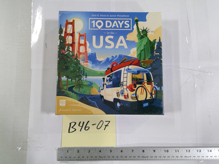 USAopoly 10 Days In The USA Family Strategy Board Game 2-4 Players 8+ New Sealed