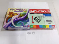Hasbro Games Jakks Wild Monopoly Rep-tiles Family Board Game Lot New Sealed