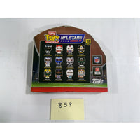 Funko Bitty Pop NFL Stars Series 1 12 Pack Multi New Good Condition Box Wear