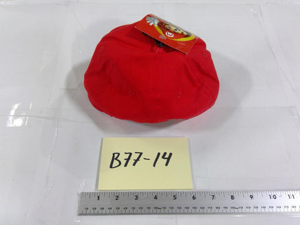 Nintendo Super Mario Hat Cap Baseball Fitted Mens One Size Red Geek Gamer