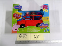 Peppa Pig Peppa's Big Family Car Red Vehicle Playset Figures 3+ Kids Toy New