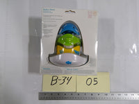 Munchkin Stack N' Match Floating Bath Stacking Toy 18m+ Fish Rings Multicolor