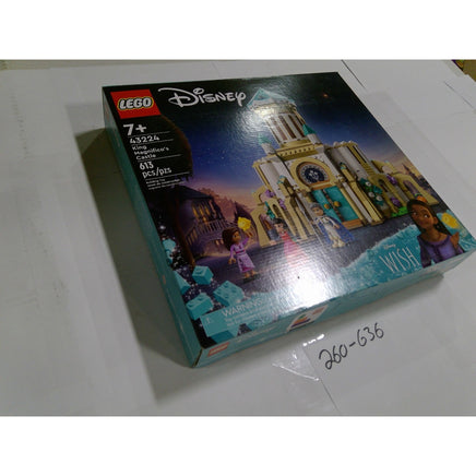LEGO Disney King Magnificos Castle 43224 Wish Building Toy 613 Pcs New Sealed