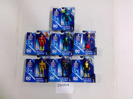 DC Comics Heroes Action Figure Lot 7pc Spin Master Superman Blue Beetle New