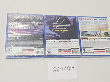 Madden NFL 24 MLB The Show 23 PGA Tour 2K25 PS5 Sports Game Lot 3 New Sealed