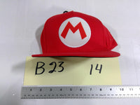 Super Mario Hat Cap Baseball Snapback Boys Adjustable Red Costume Cosplay Gamer