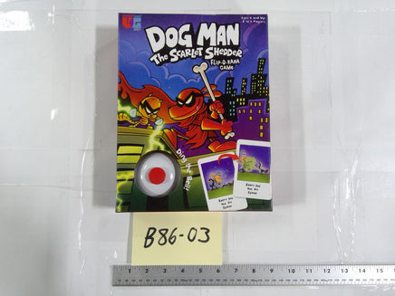 University Games Dog Man Scarlet Shedder Flip-O-Rama Game 2-6 Players New Sealed