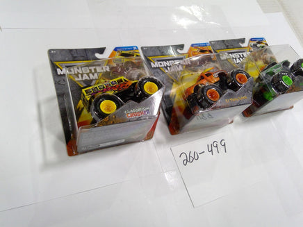 Monster Jam Classroom Crusher El Toro Loco Avenger Lot 3 Spin Master New Sealed
