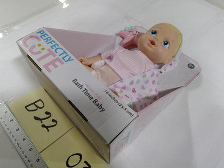 Perfectly Cute Bath Time Baby 14in Baby Doll Towel Set New In Box Pretend Play