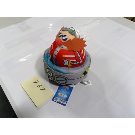 SEGA Dr Eggman Plush Sonic the Hedgehog OS Red New Egg Mobile Figure Toy