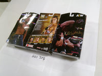 WWE AEW Shawn Michaels Orange Cassidy Killswitch PPV Figure Lot 3 Mattel New