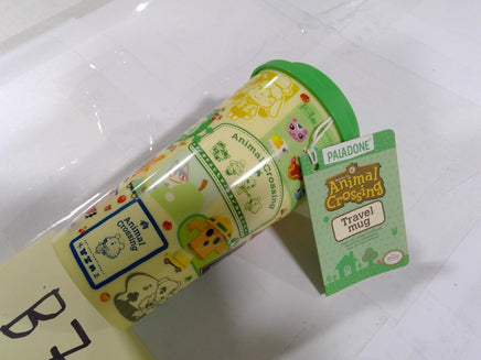 Paladone Animal Crossing Travel Mug Multicolor Green Lid Video Game Cup