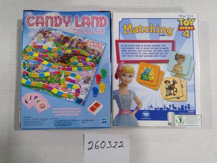 Hasbro Candy Land Toy Story 4 Matching Family Board Game Lot New Sealed