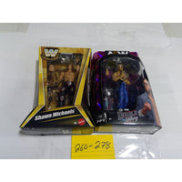 Mattel AEW WWE Action Figure Lot Shawn Michaels Orange Cassidy Multi NEW GOOD
