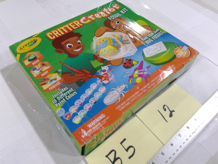 Crayola Critter Creator Fossil Kit Bug Fossils STEAM Activity Toy 7+ New Sealed