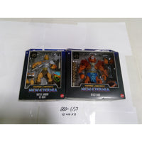 Masters of the Universe Eternia He-Man Beast Man 7in Figure Lot New Damaged Box