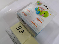 Fisher-Price Poppity Pop Turtle Push Toy 6m+ Rolling Beads Green Boy Infant