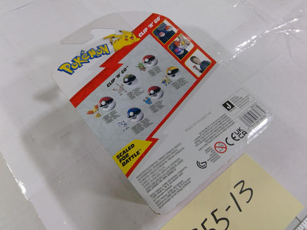 Pokemon Clip 'N' Go Froakie Action Figure With Poké Ball Jazwares New Sealed Red