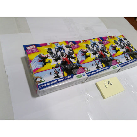 Hasbro Marvel Stunt Squad Spider-Man Miles Morales vs Venom Playset New 3pk