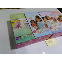 Disney Princess Singing Doll Set 4pk Moana Ariel Rapunzel Belle NEW