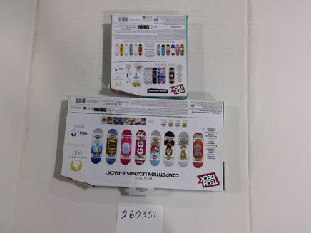 Tech Deck Paris 2024 Competition Legends 8pk Sk8shop Bonus Fingerboard Set