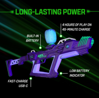 Gel Blaster Starfire XL-Glow-in-Dark Toy Gel Blasters Semi, Full-Auto, Ages 14+
