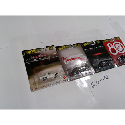 Hot Wheels Pop Culture Premium Set 4 Mazda 007 Knight Rider Kool Kombi New NIB