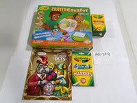 Crayola Critter Creator Fossil Kit Pets Coloring Book Crayons Markers Lot New