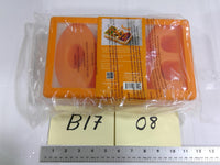 CWC Halloween Snack Box Kids Lunch Container Orange BOO Bento Tray Plastic