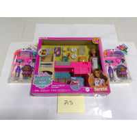Mattel Barbie Teresa Cook & Create Kitchen Playset & 2 Yummyland Lip Gloss Dolls