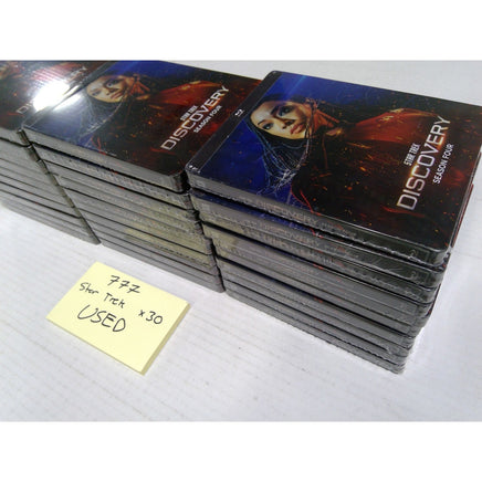 Star Trek Discovery Season 4 Blu-ray Steelbook Lot of 30 USED