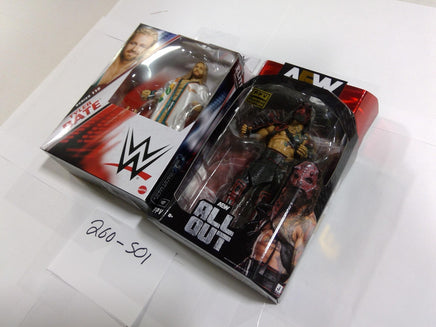 AEW Killswitch All Out PPV WWE Tyler Bate Wrestling Figure Lot Mattel Jazwares
