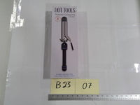 Hot Tools Titanium Curling Iron 1" Barrel Black Adjustable Heat Hair New