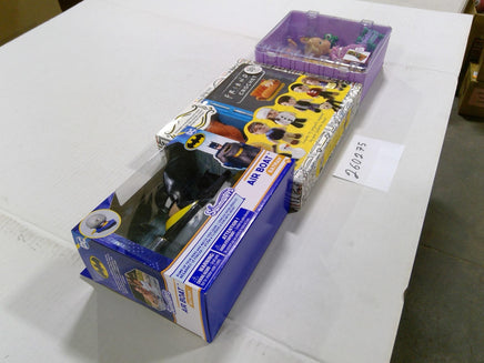 Kids Toy Lot 3 Batman Air Boat Friends Crochet Disney Rapunzel Animators New