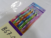 Brush Buddies Care Bears Toothbrushes 6 Pack Soft Bristles Girls Multicolor New