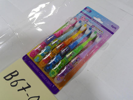 Brush Buddies Care Bears Toothbrushes 6 Pack Soft Bristles Girls Multicolor New