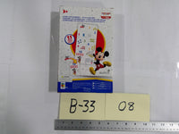 Disney Mickey Number Cards 1-10 Wooden 11 Pieces 3+ Educational Toy New Game