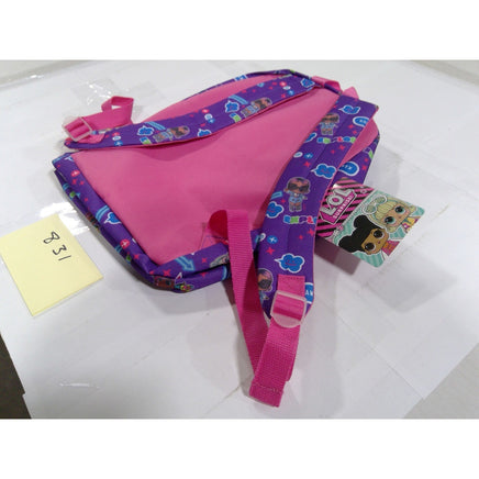 L.O.L. Surprise! Backpack Girls One Size Purple New Character Print Travel Theme