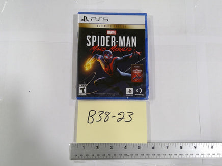 Marvel Spider-Man Miles Morales PS5 Ultimate Edition Video Game New Sealed Sony