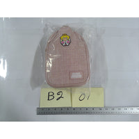 Bioworld Super Mario Princess Peach Crossbody Bag OS Pink New Tweed Nintendo