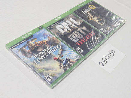 Immortals Fenyx Rising COD Vanguard Fallout 76 Xbox One Series X Lot New Sealed