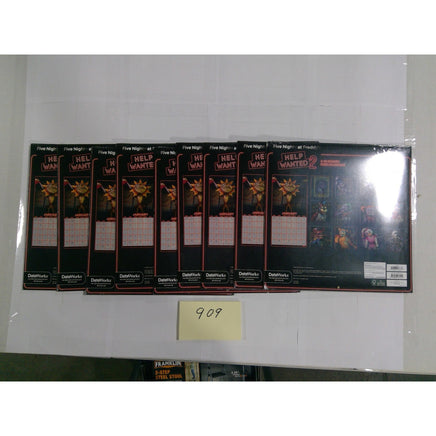 DateWorks Five Nights at Freddys Help Wanted 2 2025 Wall Calendar Lot of 9