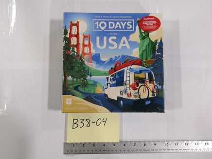 USAopoly 10 Days In The USA Family Strategy Board Game 2-4 Players 8+ New Sealed