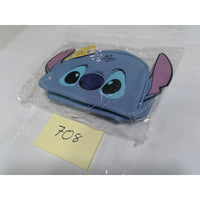 Disney Lilo & Stitch Makeup Bag Unisex OS Blue NEW Character Cosmetic Pouch