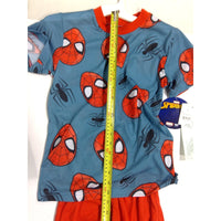 Marvel Spider-Man Pajama Set Boys Size M 8/10 Blue Red NWT SM419BSSTG