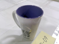 Disney 100 Latte Mug White Purple Ceramic Character Logo Coffee Cup Kitchen