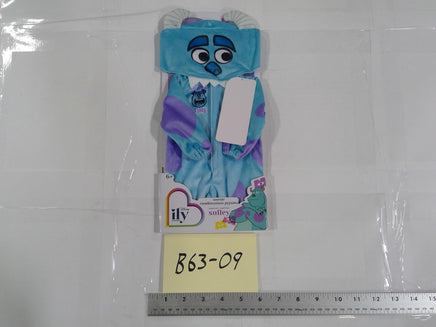 Disney Ily 4EVER Sulley 18in Doll Pajama One-piece Outfit Blue New Carded Set